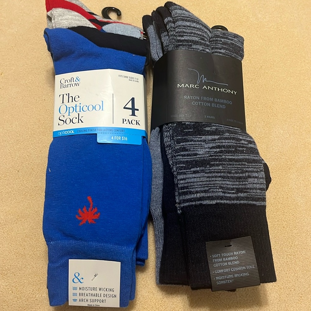 Two Sets of Men’s Socks